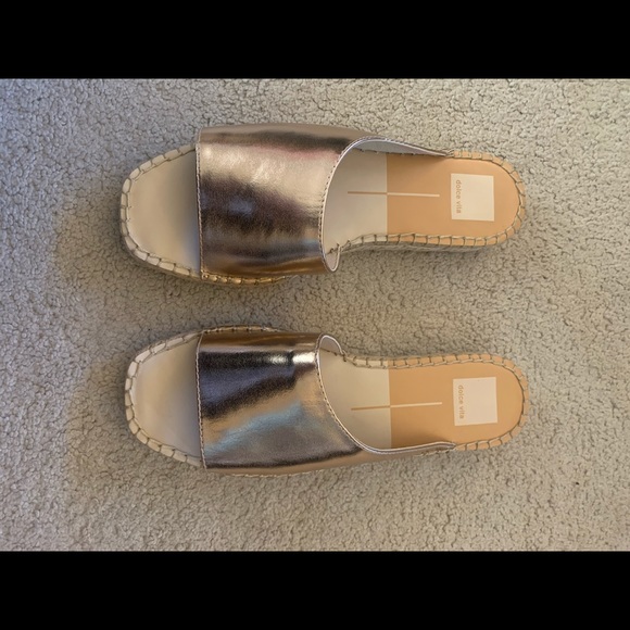 Dolce Vita Shoes - Dolce Vita Rose Gold Banji Espadrille Sandals